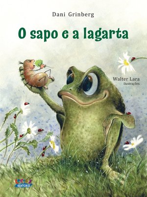 cover image of O sapo e a lagarta